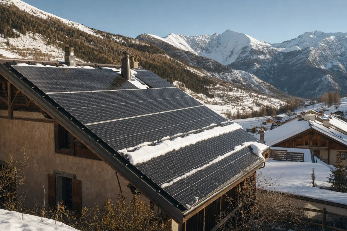 Panneau solaire Risoul : installation photovoltaïque